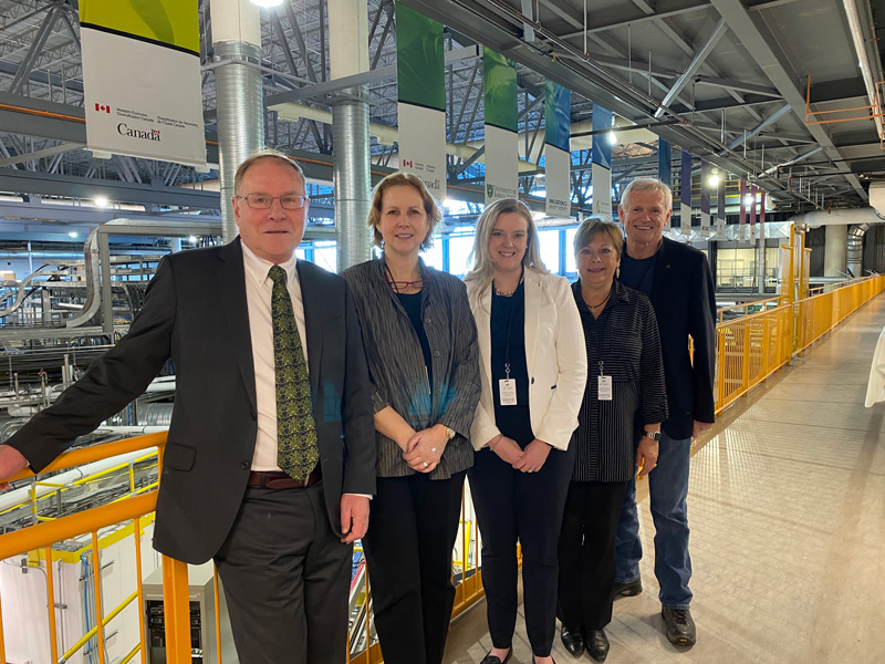 Carolyn Cross With Fellow Board Members Of Cdn Light Sciences Saskatchewan Canada