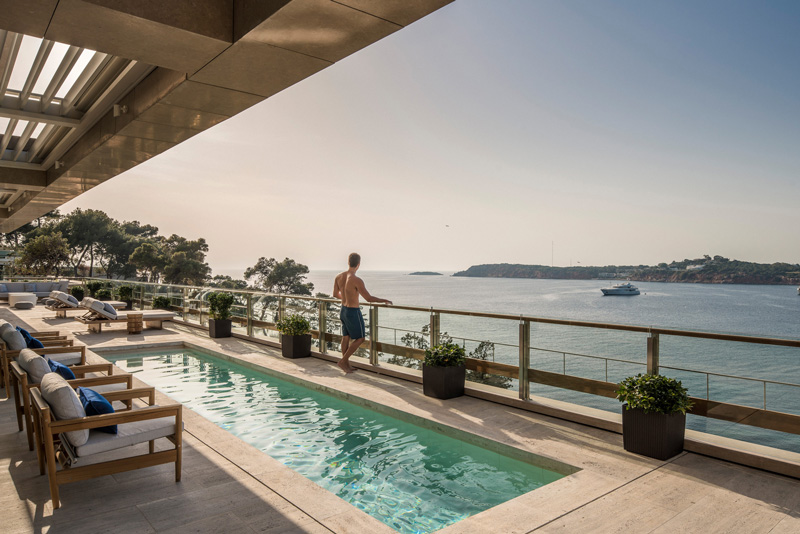 View From Royal Suite At Four Seasons Astir Palace Hotel Pool Side Athens Greece