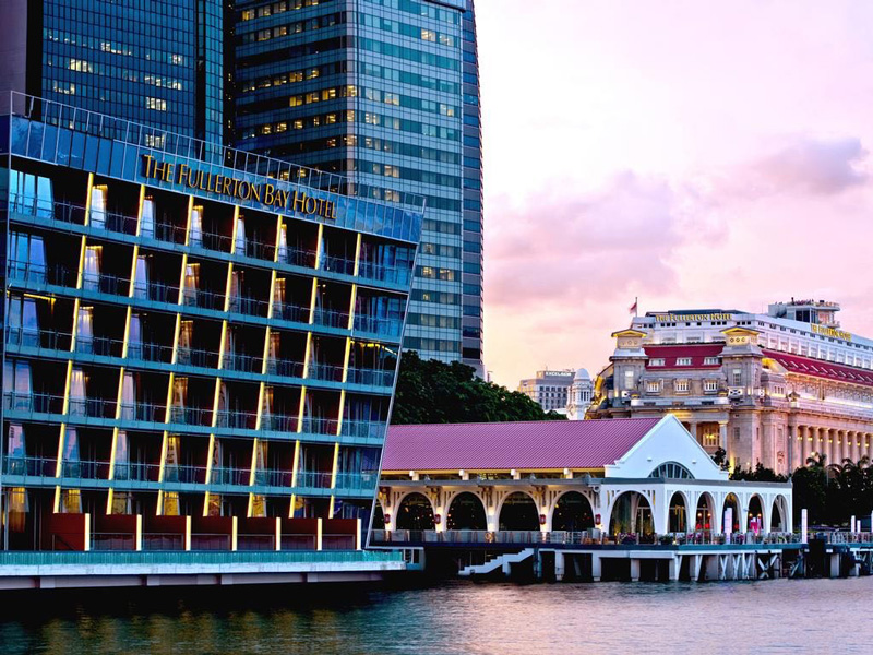 The Fullerton Bay Hotel On The Bay Exterior Photo