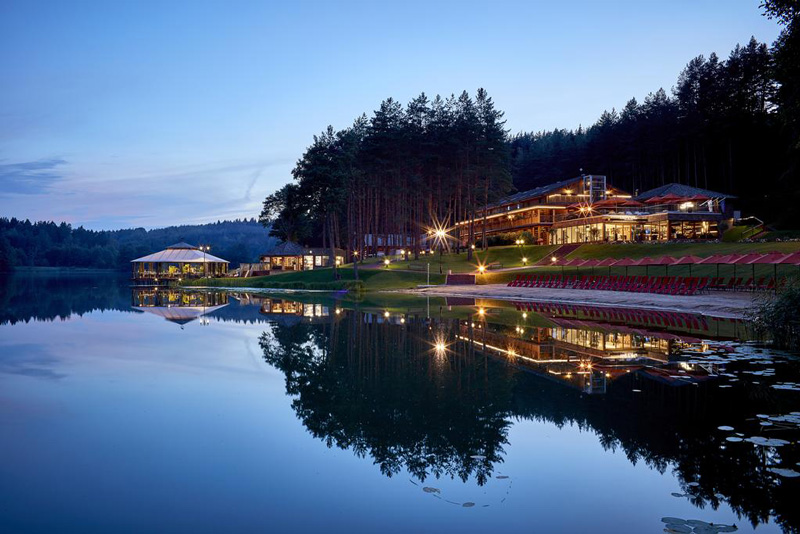 Lakeside View Of Esperanza Resort Near Vilnius Lithuania