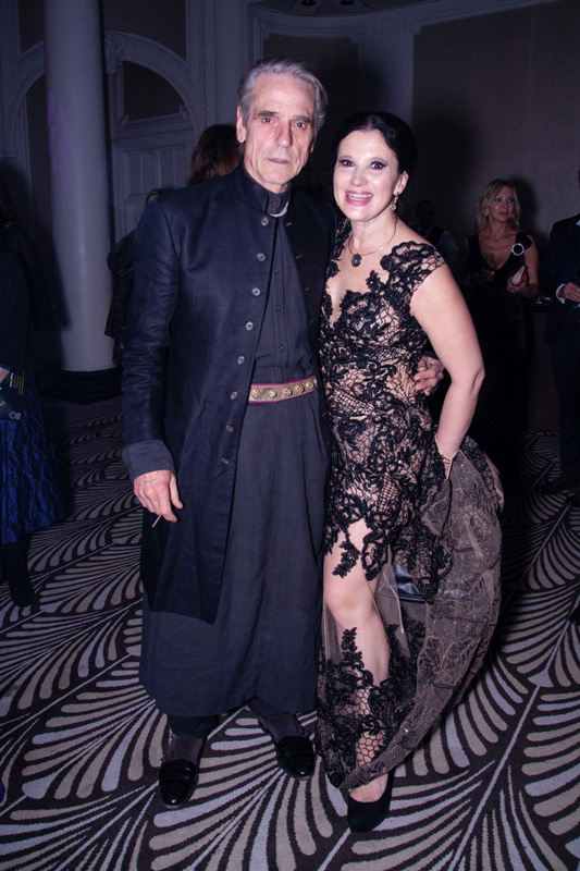 Olga Balakleets With Jeremy Irons